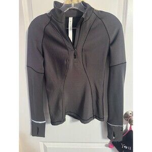 NWT Lululemon Ribbed Running Half Zip - SZ 4